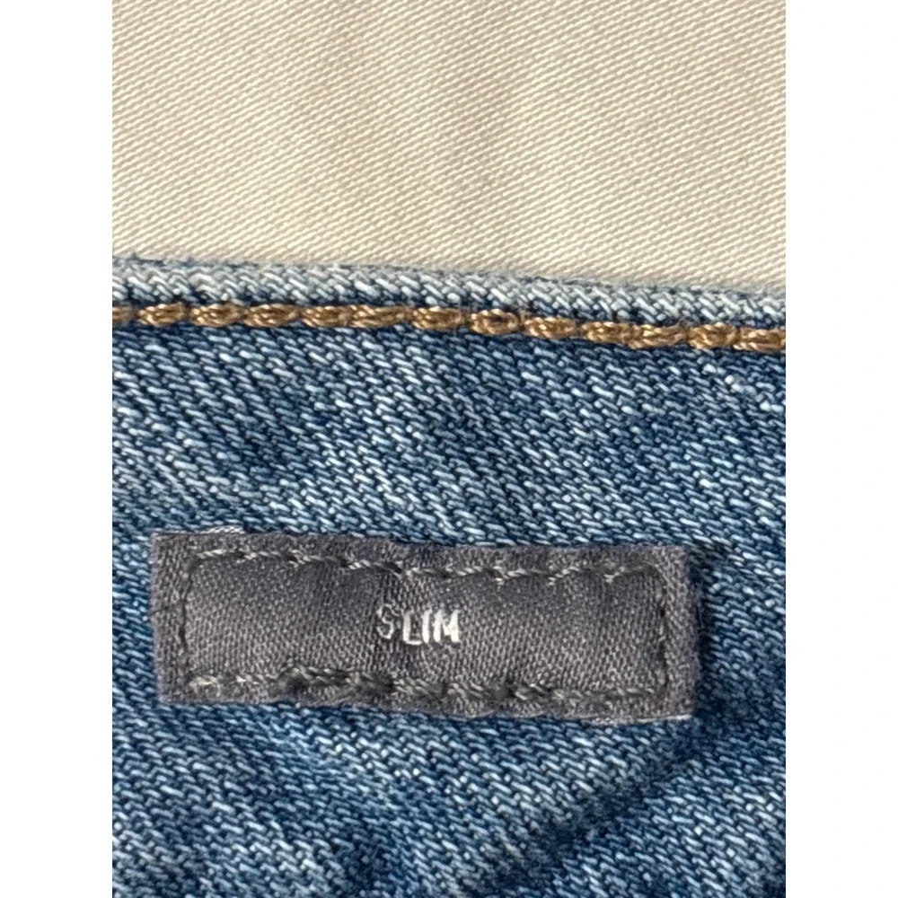 Bonobos Straight Leg slim‎ Jeans Mens 32/34 Light Wash Excellent Denim Casual